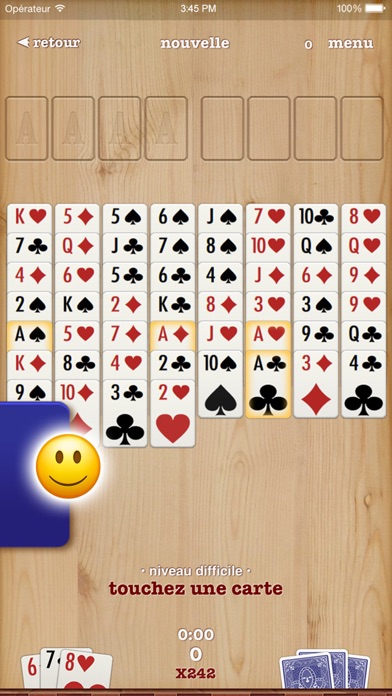 Screenshot #1 pour Solitaire ▻ FreeCell