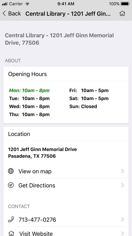 Pasadena Public Library (TX) screenshot-5