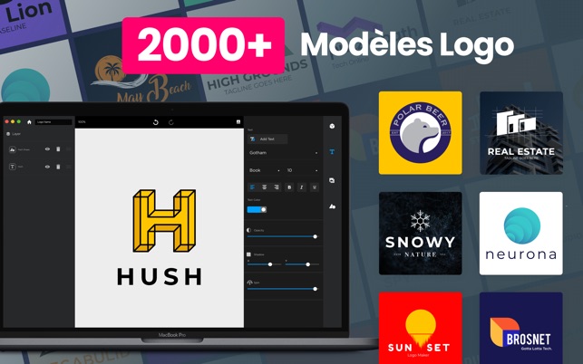 Logo Maker Design Monogram Dans Le Mac App Store