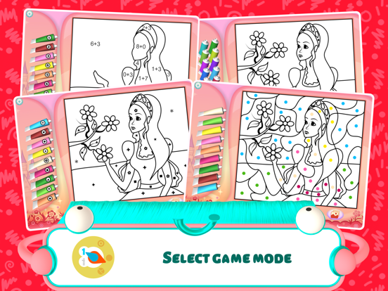 Pretty Princess Coloring Book screenshot 2