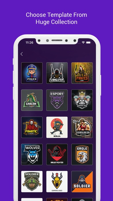 Gamer Logo Maker,Esport Gaming Screenshot