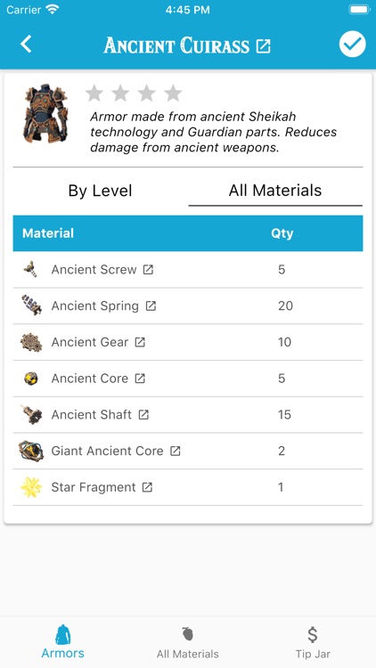TOTK/BOTW Armor Tracker