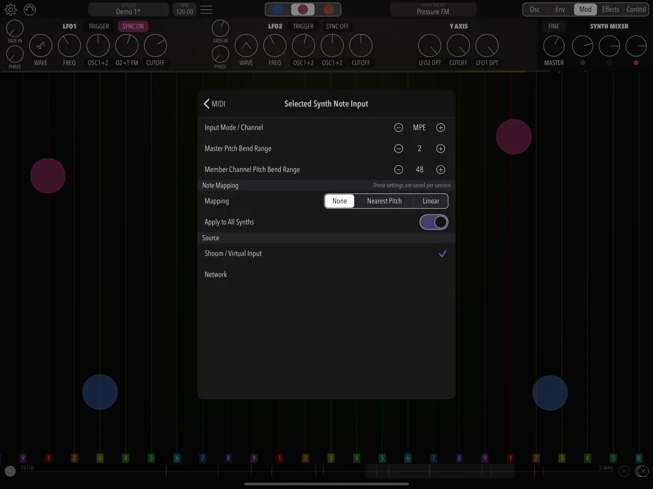 #4. Shoom Synthesizer (iOS) Bởi: Yuri Turov