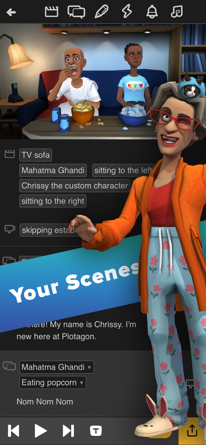 Plotagon Story screenshot 2
