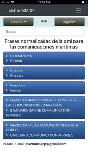 cmate-smcp imo phrases iphone capturas de pantalla 3
