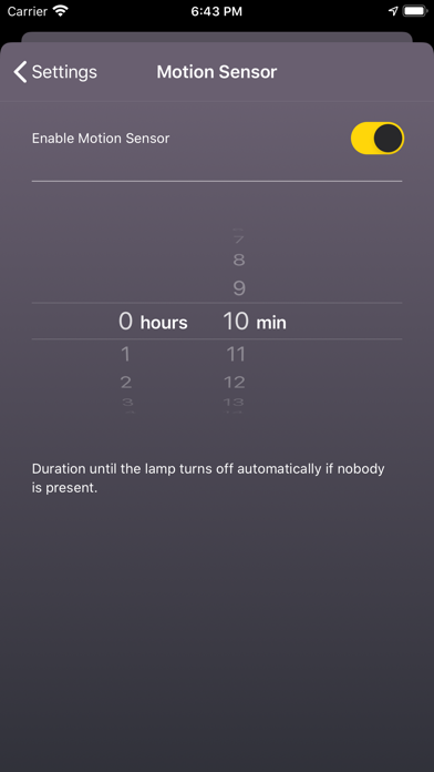 HEAVN Intelligente Beleuchtung Screenshot