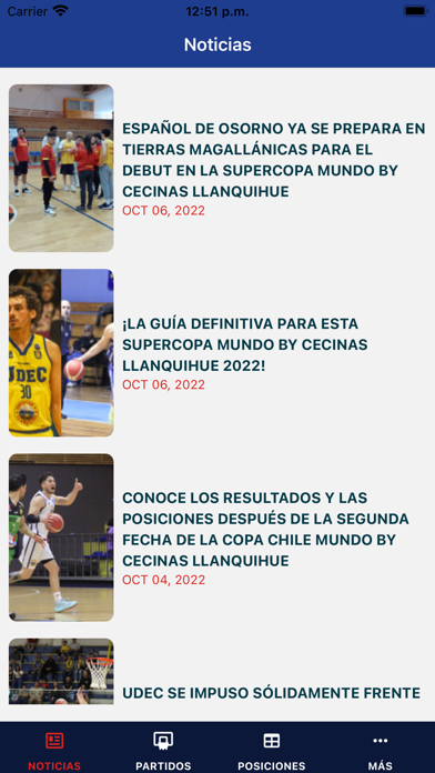 LNBCHILE Screenshot