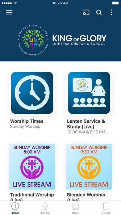 How to cancel & delete King of Glory Lutheran Church from iphone & ipad 1