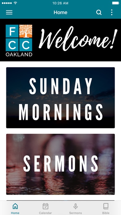 First Covenant Church, Oakland Screenshot