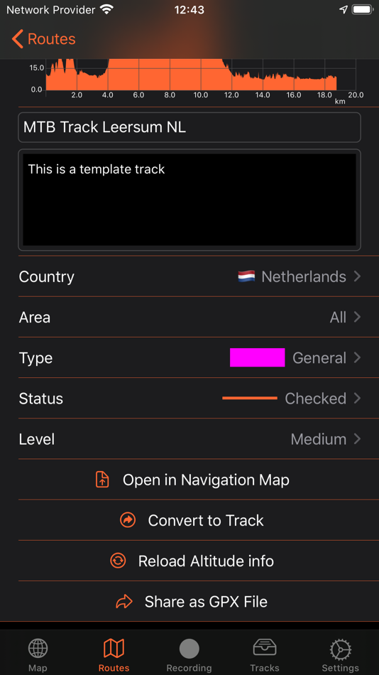 #4. MTB-GPX Navigator (iOS) By: Nicolaas de Graaf