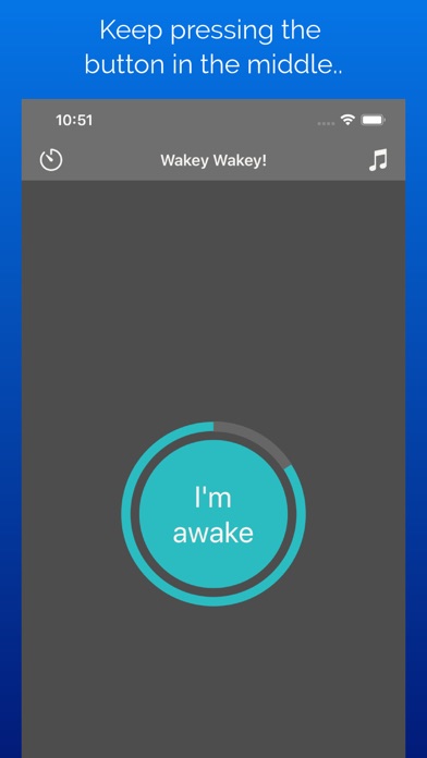 Screenshot #2 pour Wakey Wakey - Stay awake!