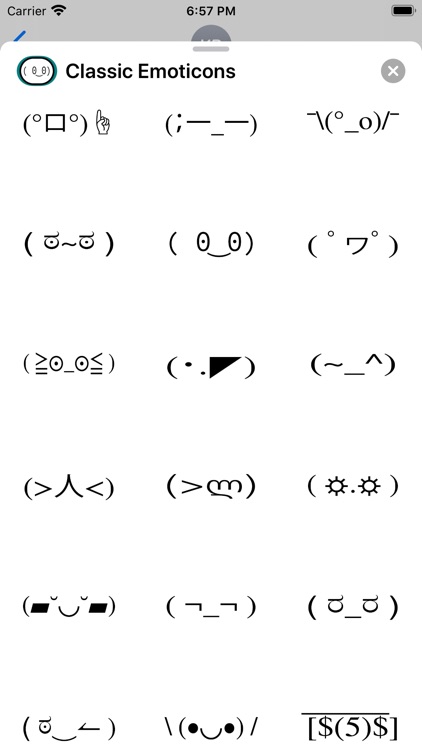 Classic Emoticons screenshot-3