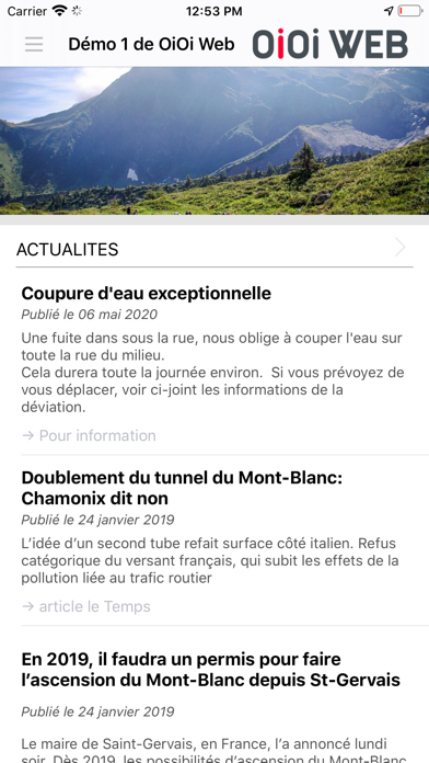 Screenshot #1 pour OiOi WEB