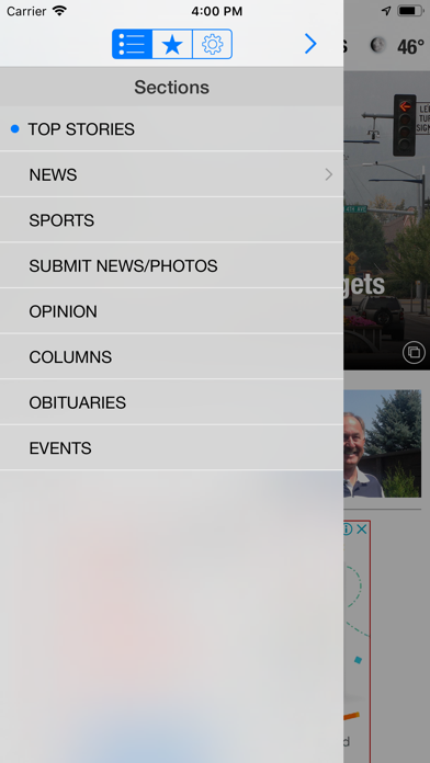Coeur d'Alene Press Screenshot