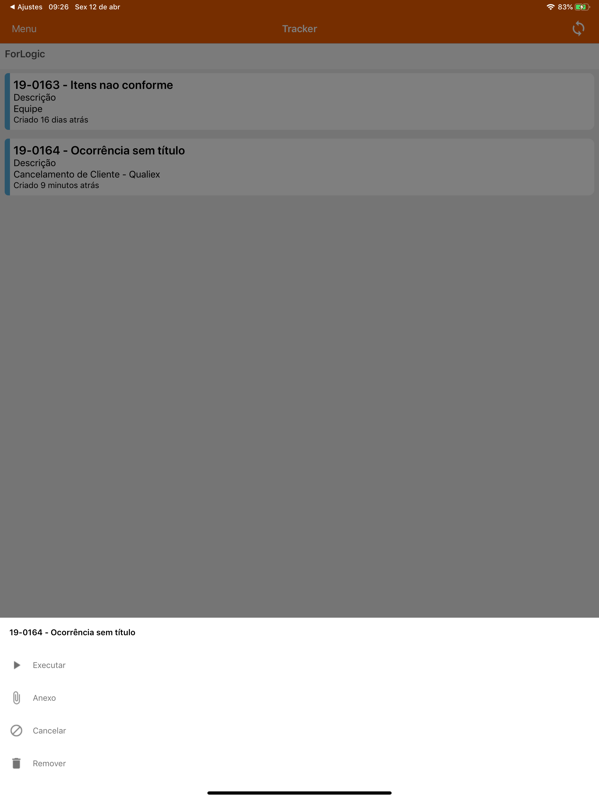 Qualiex Tracker