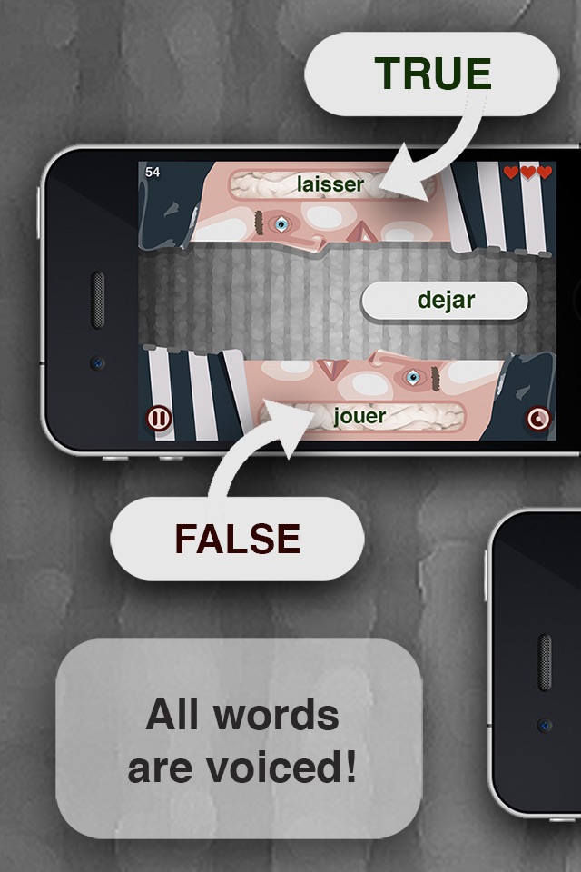 Wordeaters: Spanish & French screenshot 2