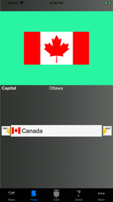 Country Flags, Maps, COA Quiz screenshot
