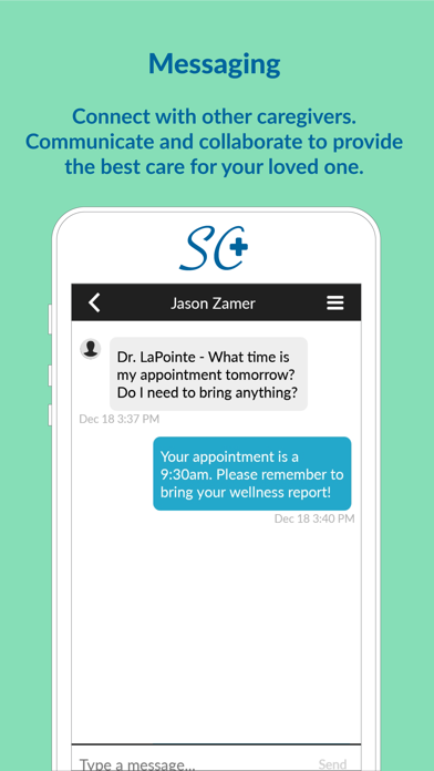 SimpleC Clinical Connect Screenshot