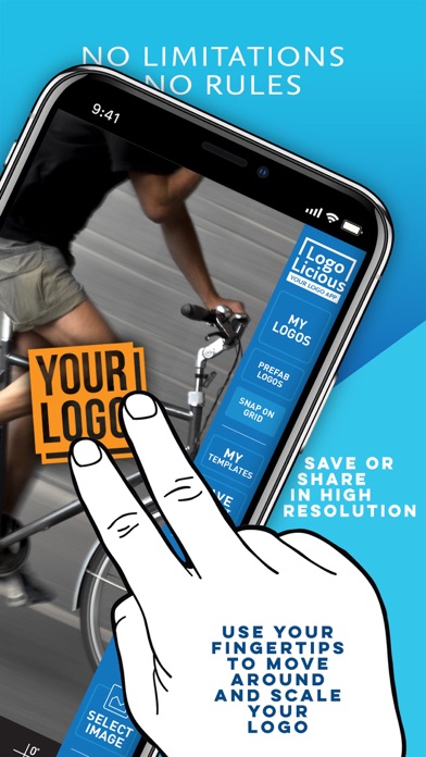LogoLicious Add Your Logo App screenshot 2