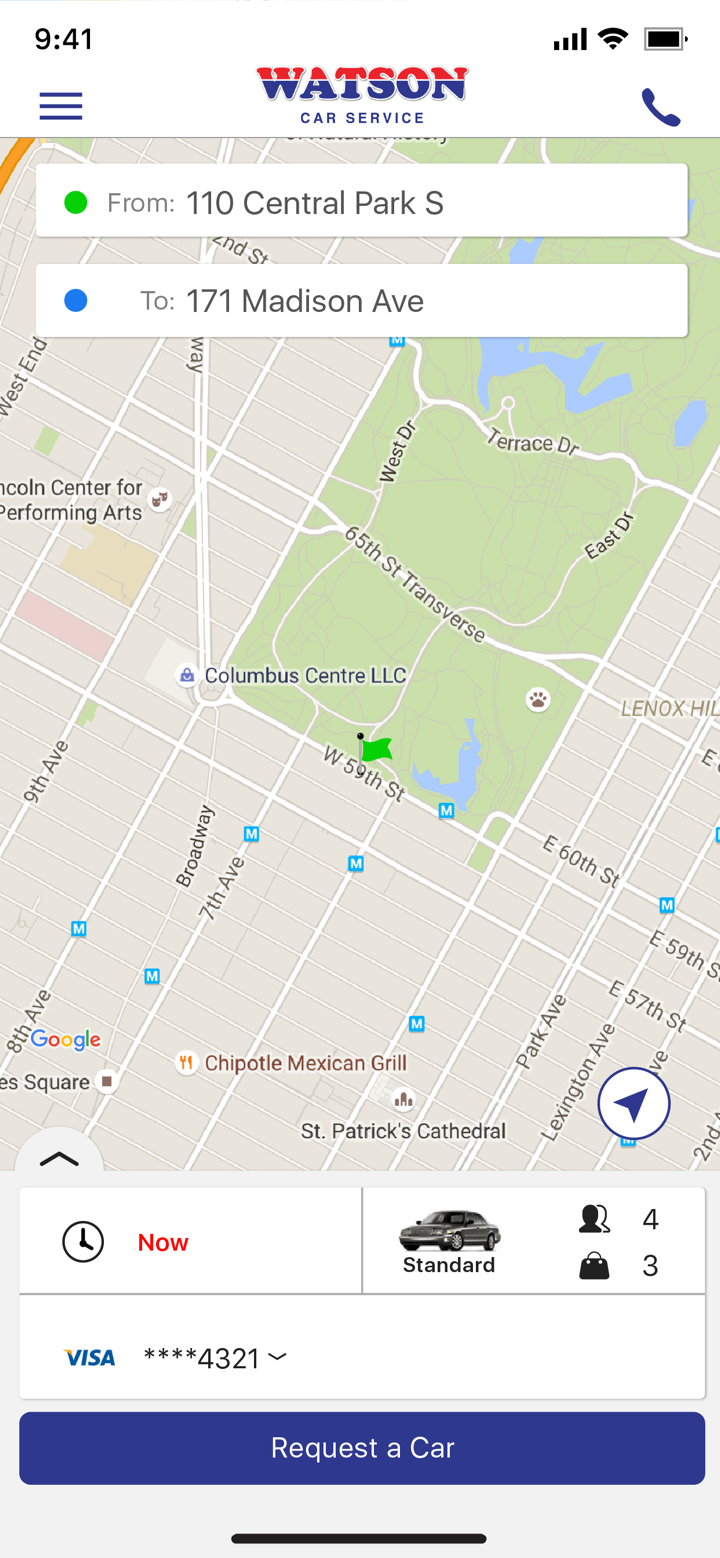 Watson Car Service screenshot 3