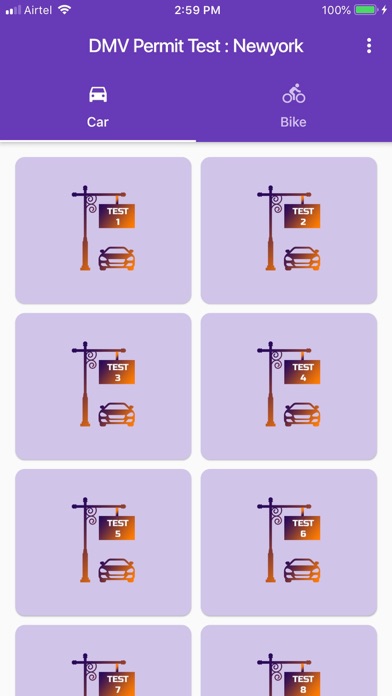 DMV Practice Test New York Screenshot
