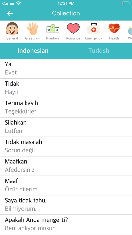 Indonesian-Turkish Dictionary - 1.0 - (iOS)