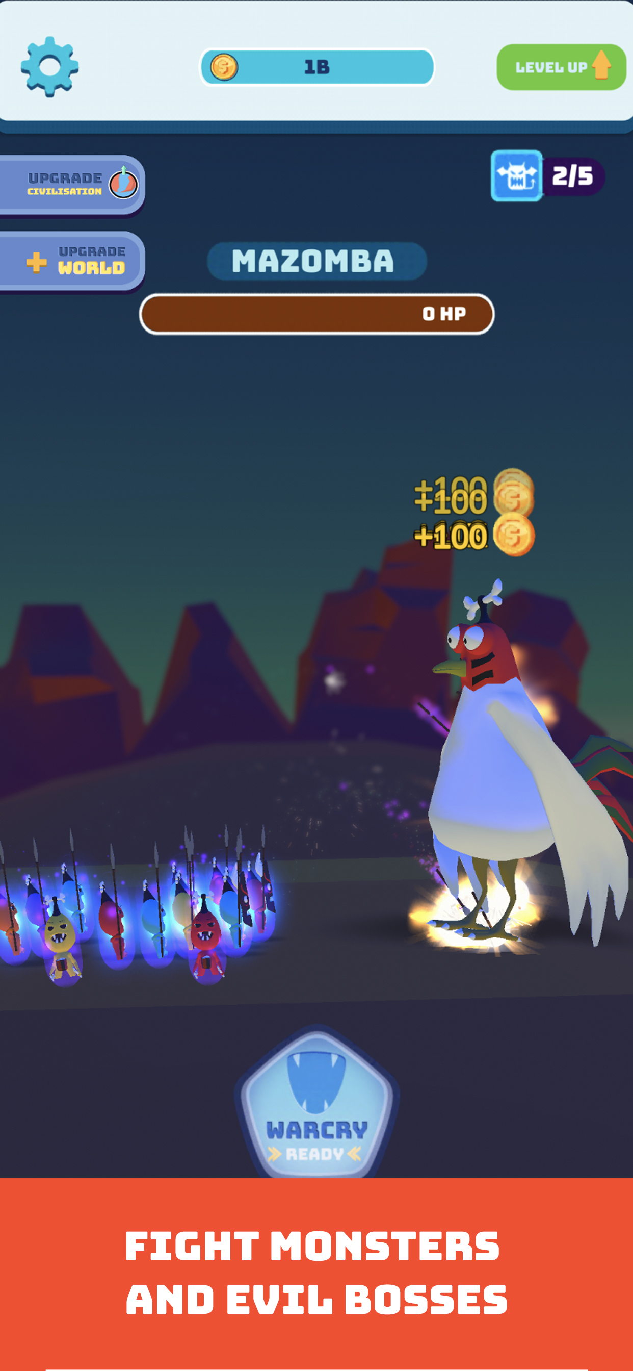 Idle Warriors Evolution screenshot 3