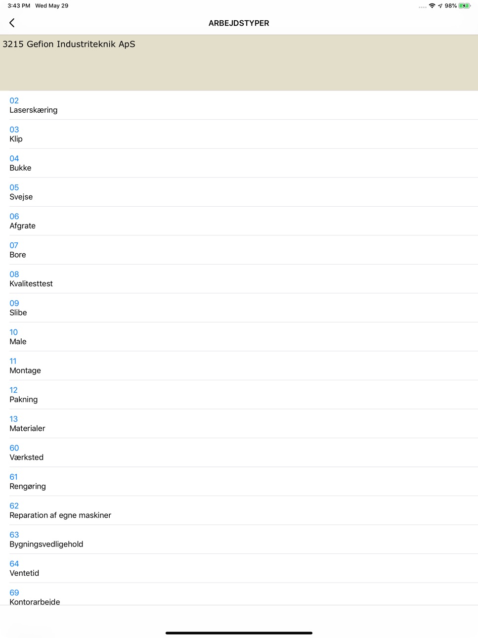 iPad screenshot