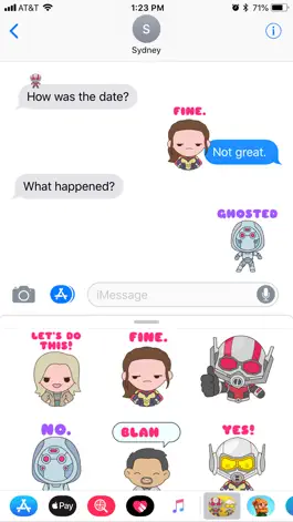Game screenshot Ant-Man and The Wasp Stickers apk