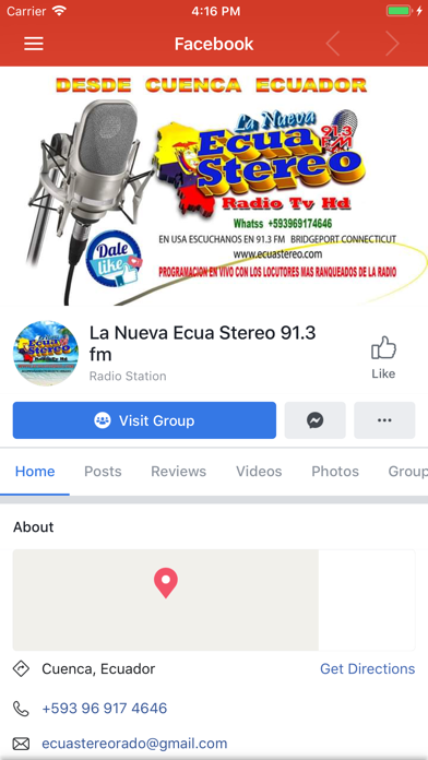 Ecua Stereo Radio TV screenshot 4
