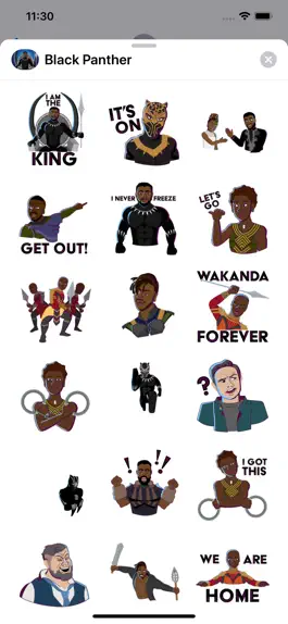 Game screenshot Marvel Stickers: Black Panther mod apk