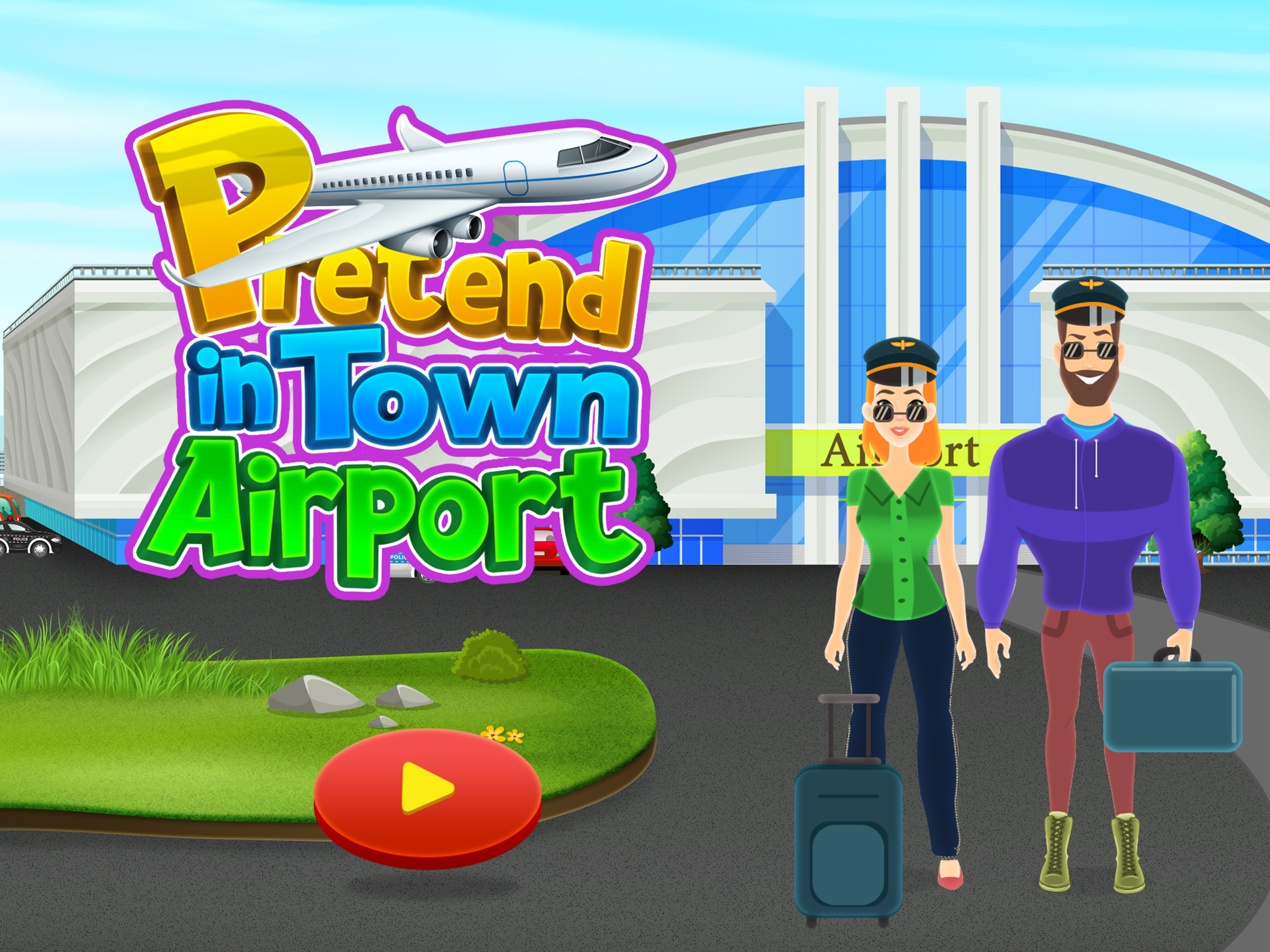Pretend Play Town Airport