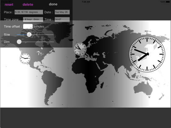 Screenshot #5 pour WorldClock-I