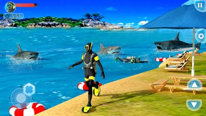 Screenshot #3 pour Scuba & Shark Game – Hunting