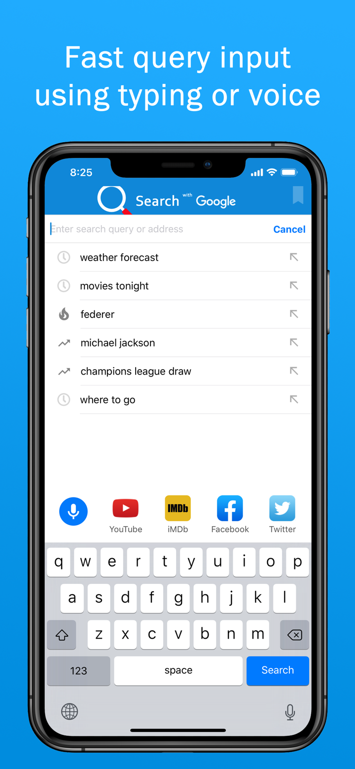 Smart Search & Web Browser screenshot 2