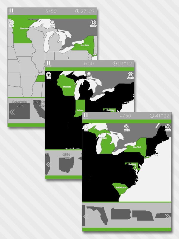 Enjoy Learning U.S. Map Puzzle screenshot 7