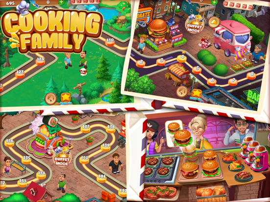 Cooking Family : Craze Diner iPad screenshot 5 - Games app