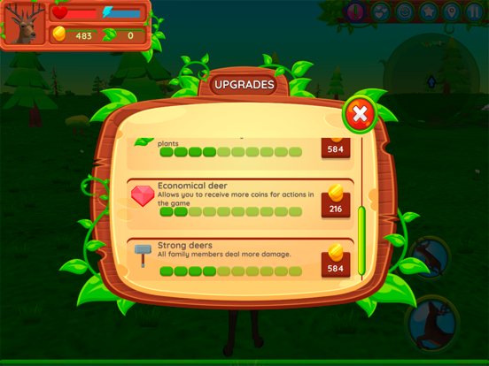 Deer Simulator - Animal Family iPad screenshot 8 - Games app