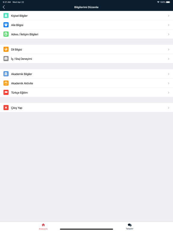 Screenshot #6 pour Türkiye Bursları