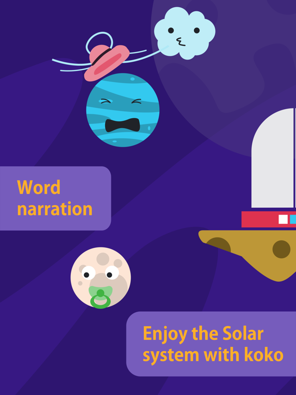 Kids Solar System Adventure iPad screenshot