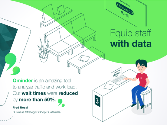 Screenshot #5 pour Qminder Queue Management