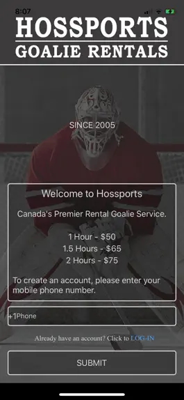 Game screenshot Hossports Hockey Rent A Goalie mod apk