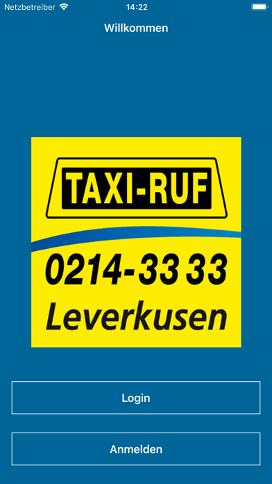 Taxiruf 3333 Leverkusen eG app screenshot