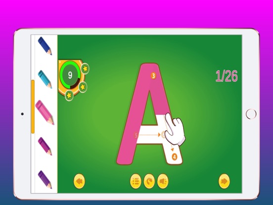 Screenshot #4 pour Letter Game for Children learn
