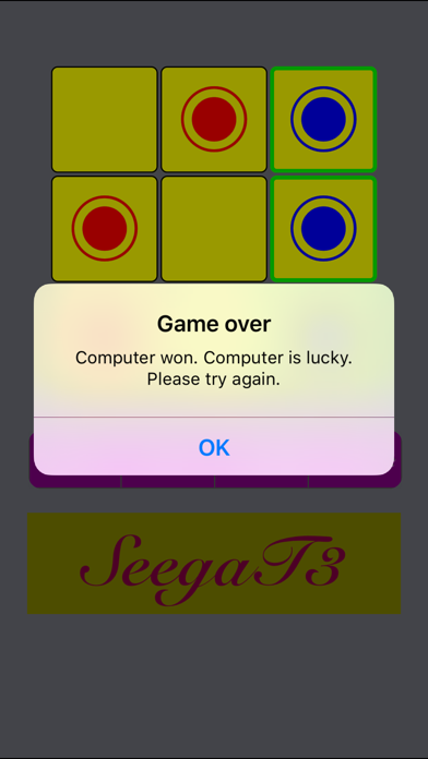 SeegaT3 - Modern 3x3 Seega Screenshot