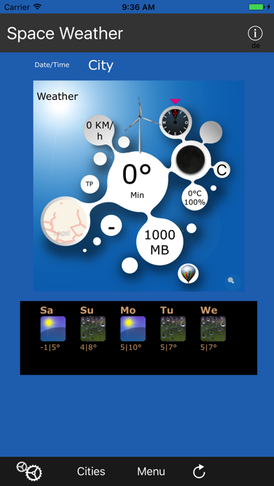 Screenshot #1 pour Space-Weather