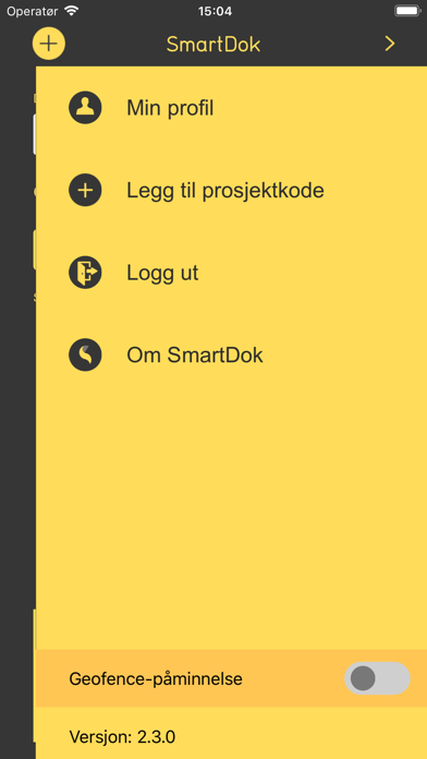 SmartDok UE - mannskapsliste Screenshot