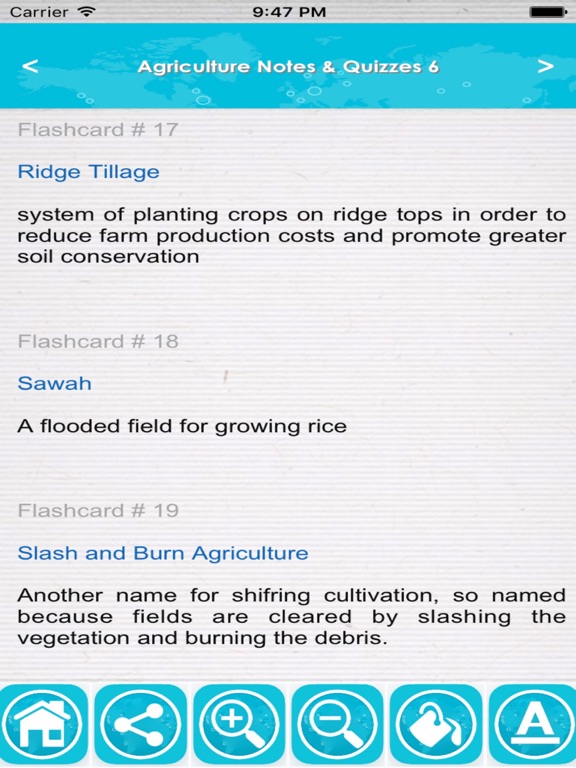 Screenshot #6 pour Agriculture Test Bank App :Q&A