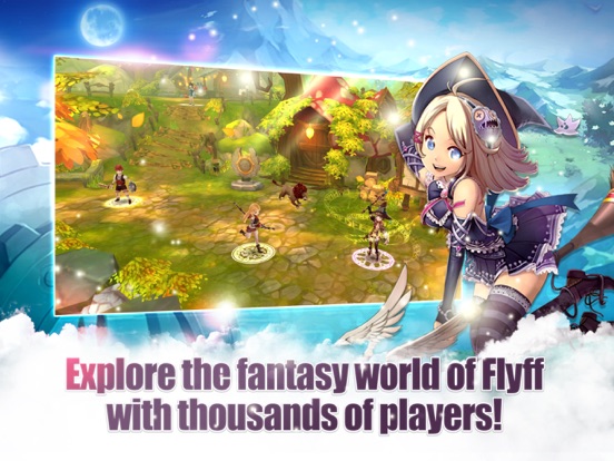 Flyff Legacy Anime Mmorpg By Galalab Inc Ios United - playing roblox dungeon quest grinding with fans give away swords spells