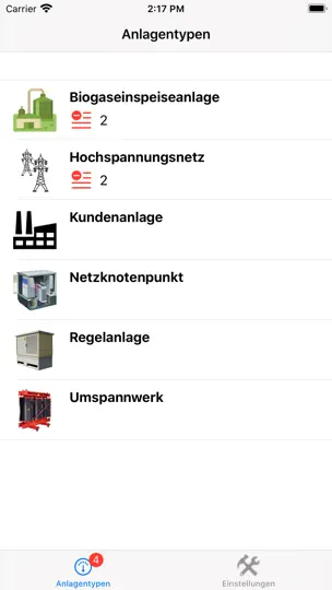 Screenshot von MySMS auf dem iPhone 1